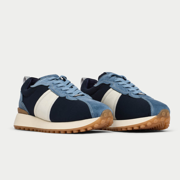 Cosmos denim blue chunky sneakers