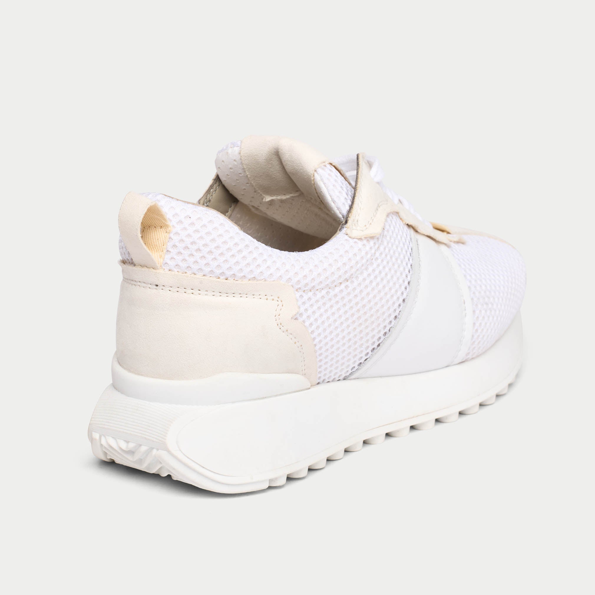 Cosmos - Chunky-Sole Bright White Mix Wide Fit Sneakers