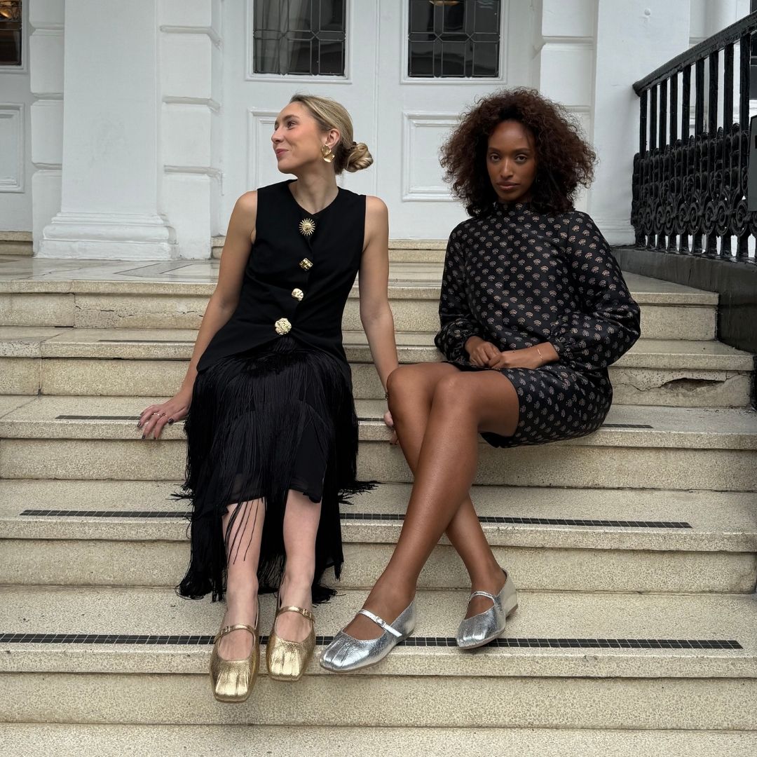 silver dress and black shoes With Upgrade your night out with a serious boost of star power and add glamour to any occasion Calla | Rosemary | Silver