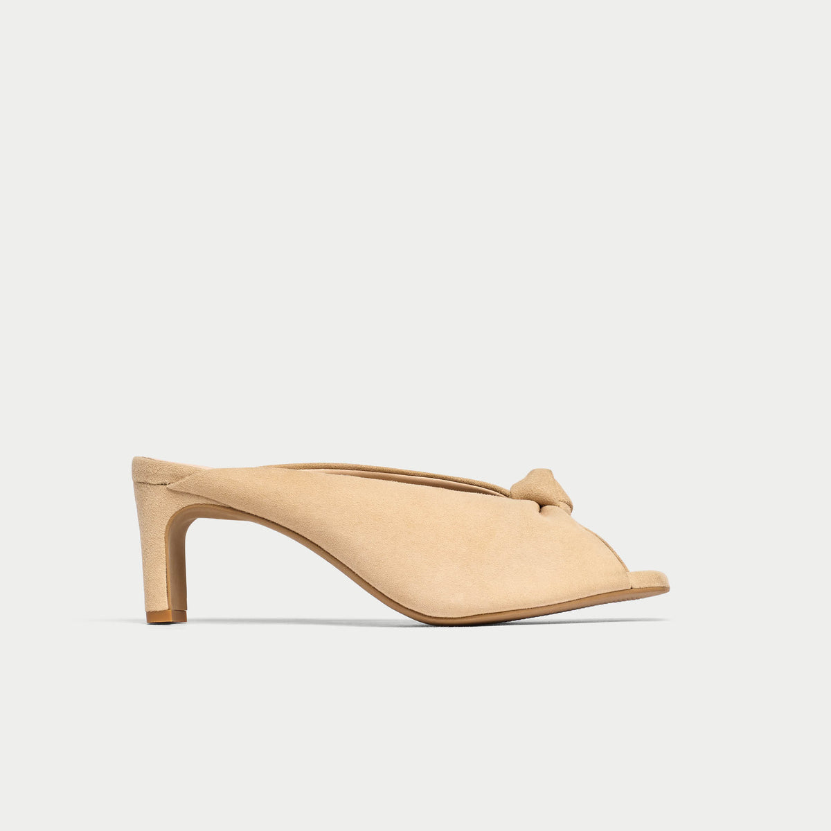 Greta - Taupe Suede Mules (image 2)