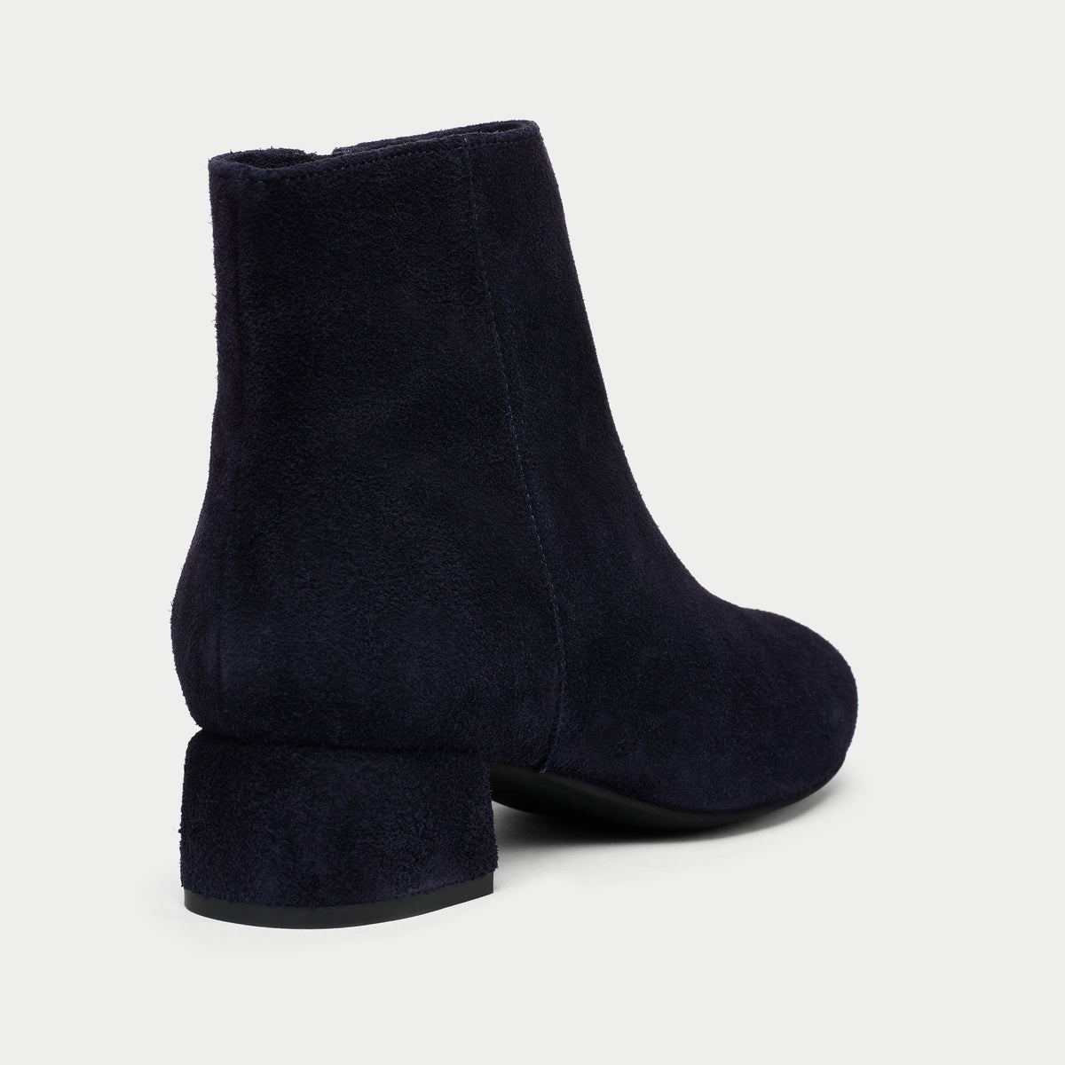 Lucy - Dark Navy Suede Boots (image 3)