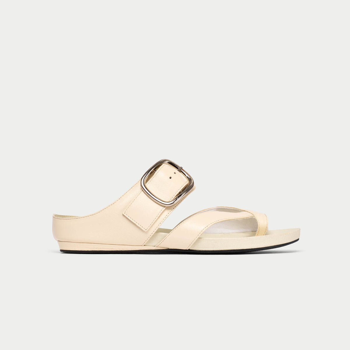 Ruby - Milk Leather Sandals (image 1)