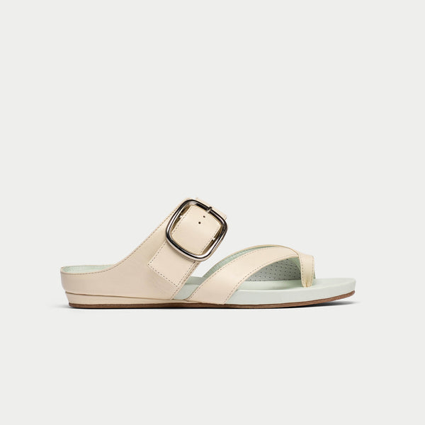 ruby off white sandals for bunions side