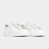 pair of white star sneakers