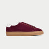 star cherry suede sneakers for bunions side view