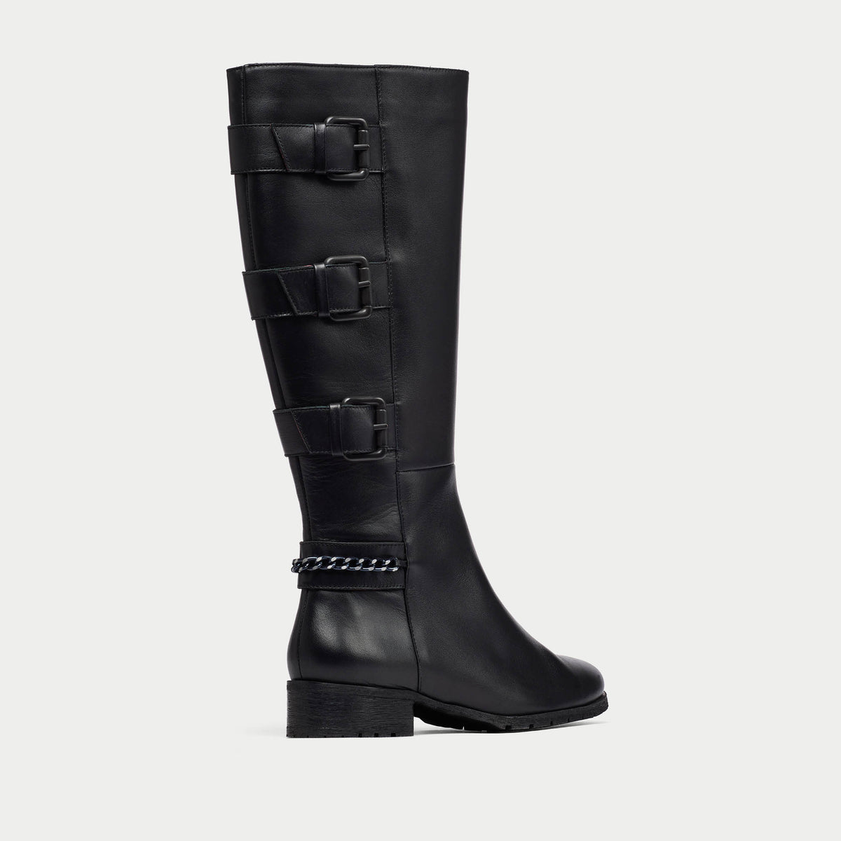 Sylvia - Black Leather Boots (image 6)