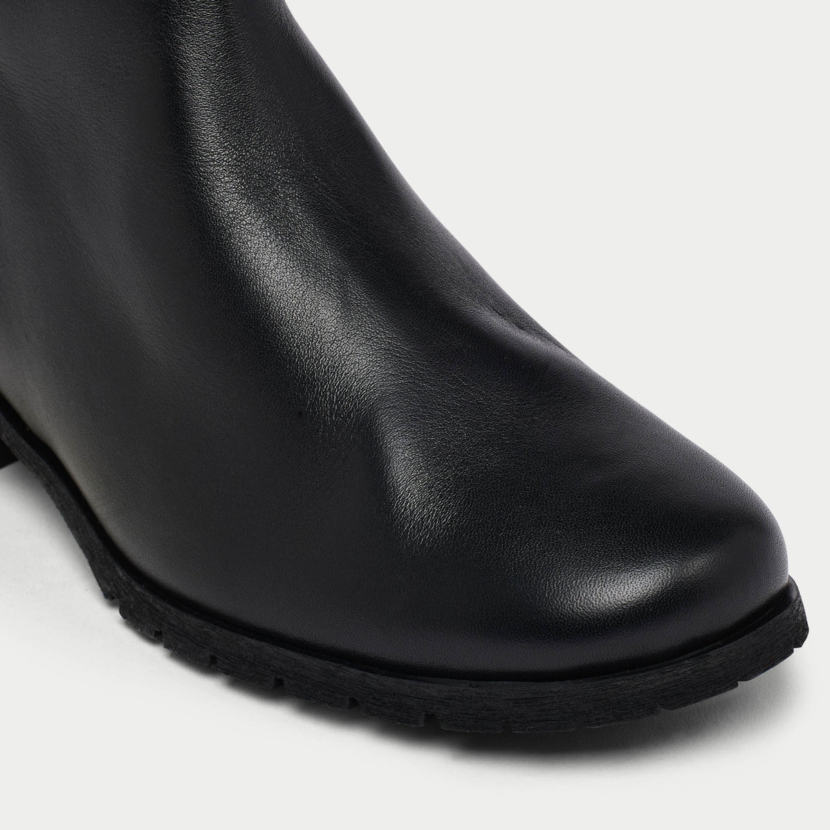 Sylvia - Black Leather Boots (image 3)