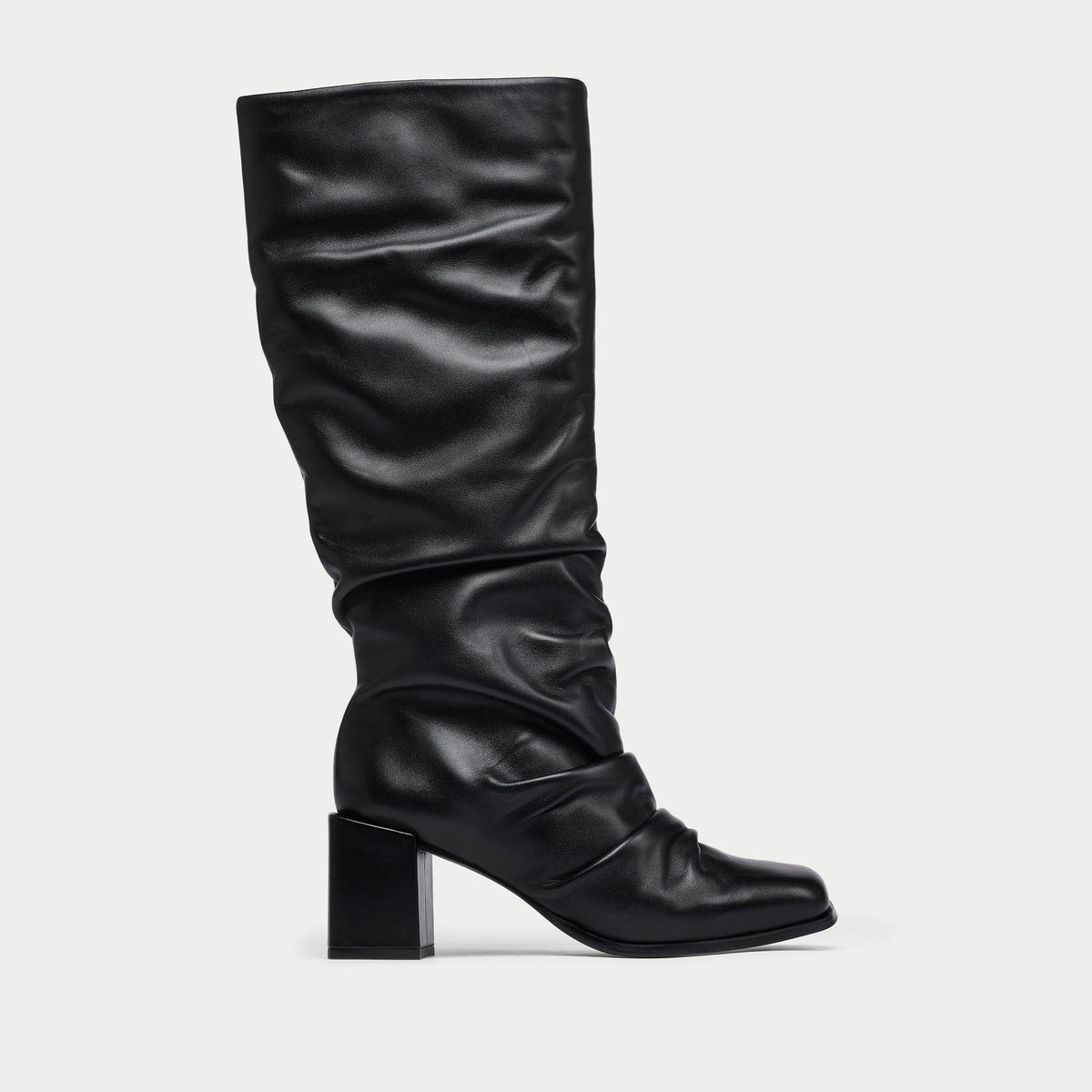 Willow - Black Leather Boots (image 1)