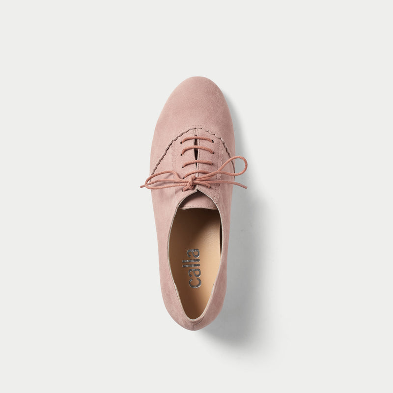 Aster - Baby Pink Suede