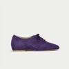 Aster - Lavender Suede Brogues