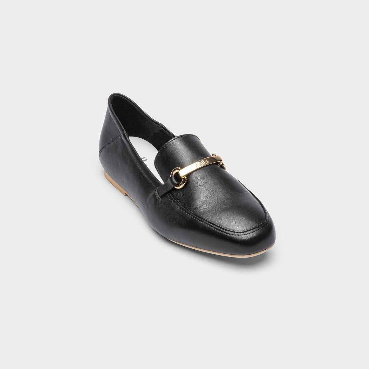 Beatrice - Black Leather Loafers (image 2)