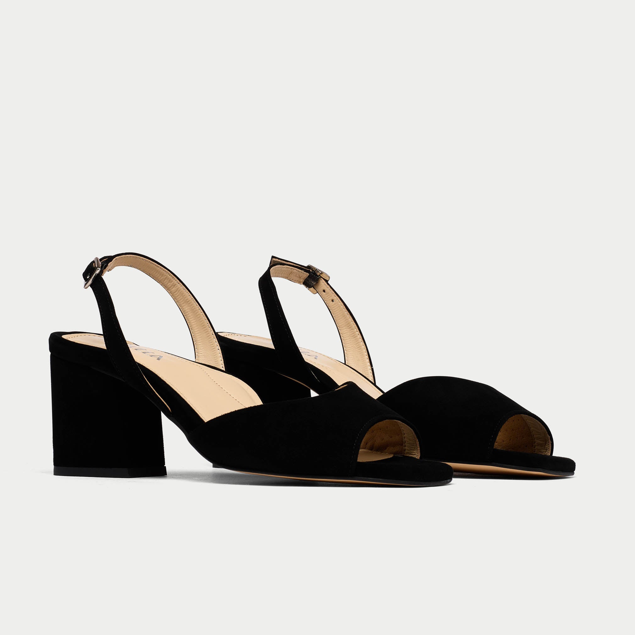 Felicity - Black Suede