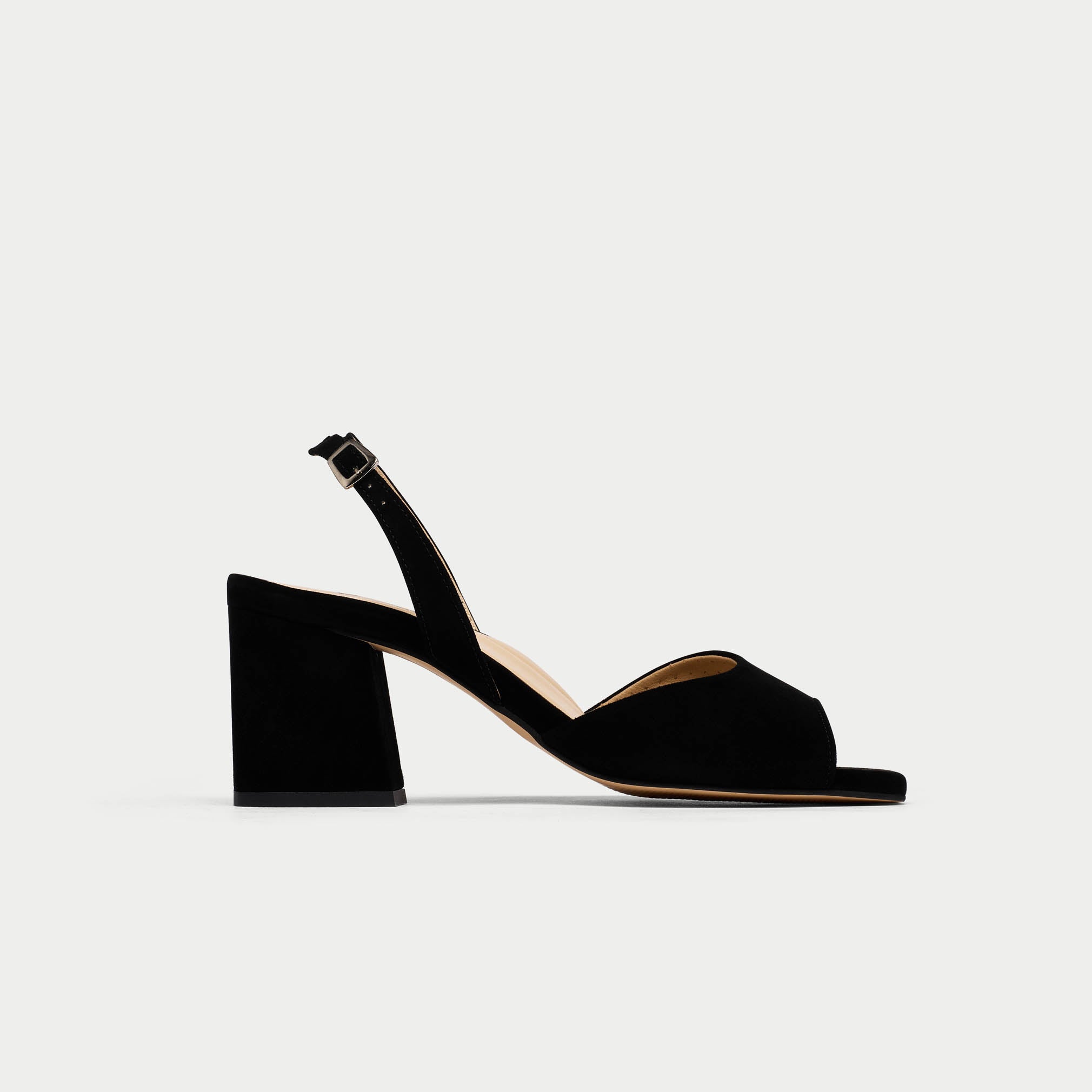 Felicity - Black Suede