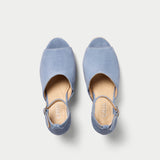 Harriet II - Denim Blue Suede