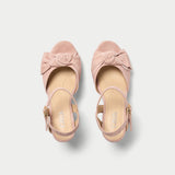 Lizzie - Soft Rose Suede