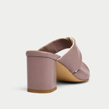 Mia - Mauve Leather