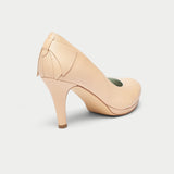Sophia - Pale Beige Leather