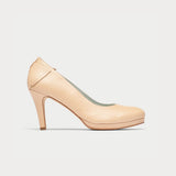 Sophia - Pale Beige Leather