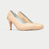 Sophia - Pale Beige Leather