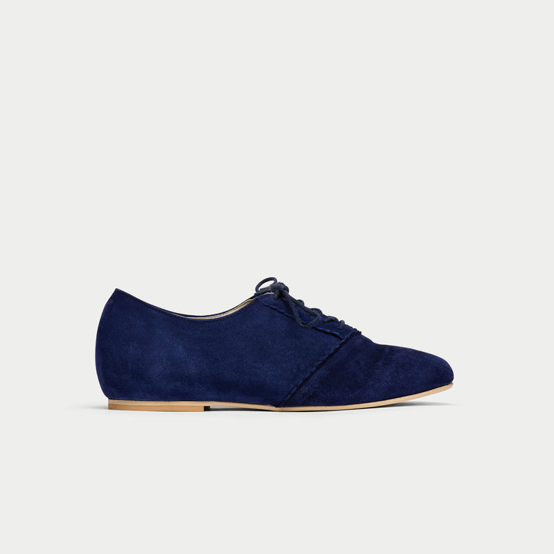 navy suede brogues for bunions