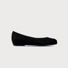 black suede leather flat shoes bunions wide feet comfort style