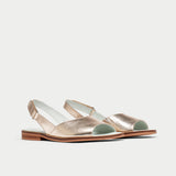 champagne laura sandal for problem feet 