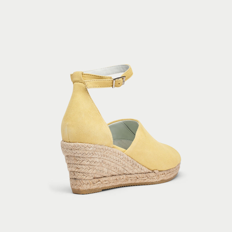nectar suede harriet wedges back view