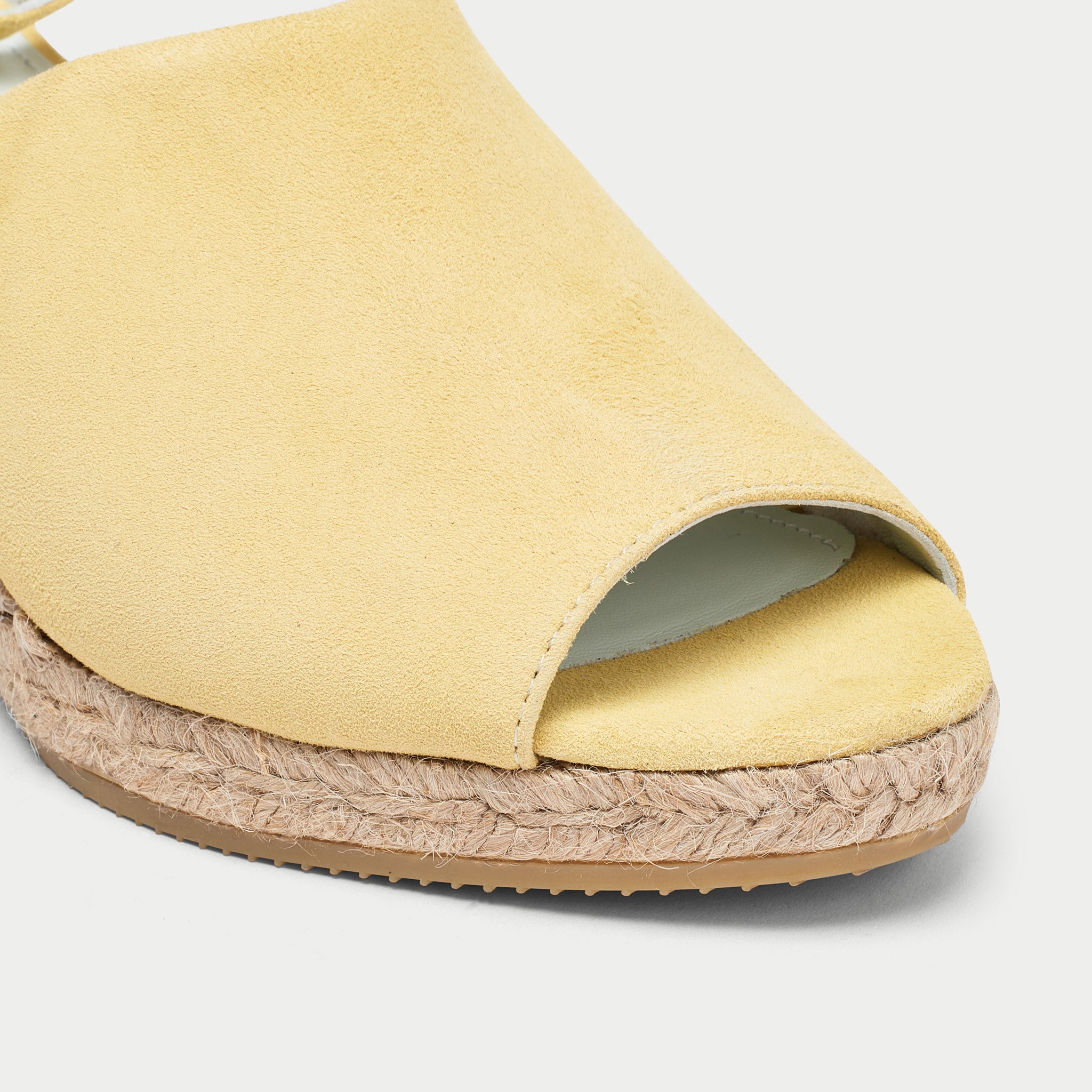 nectar suede wedges close