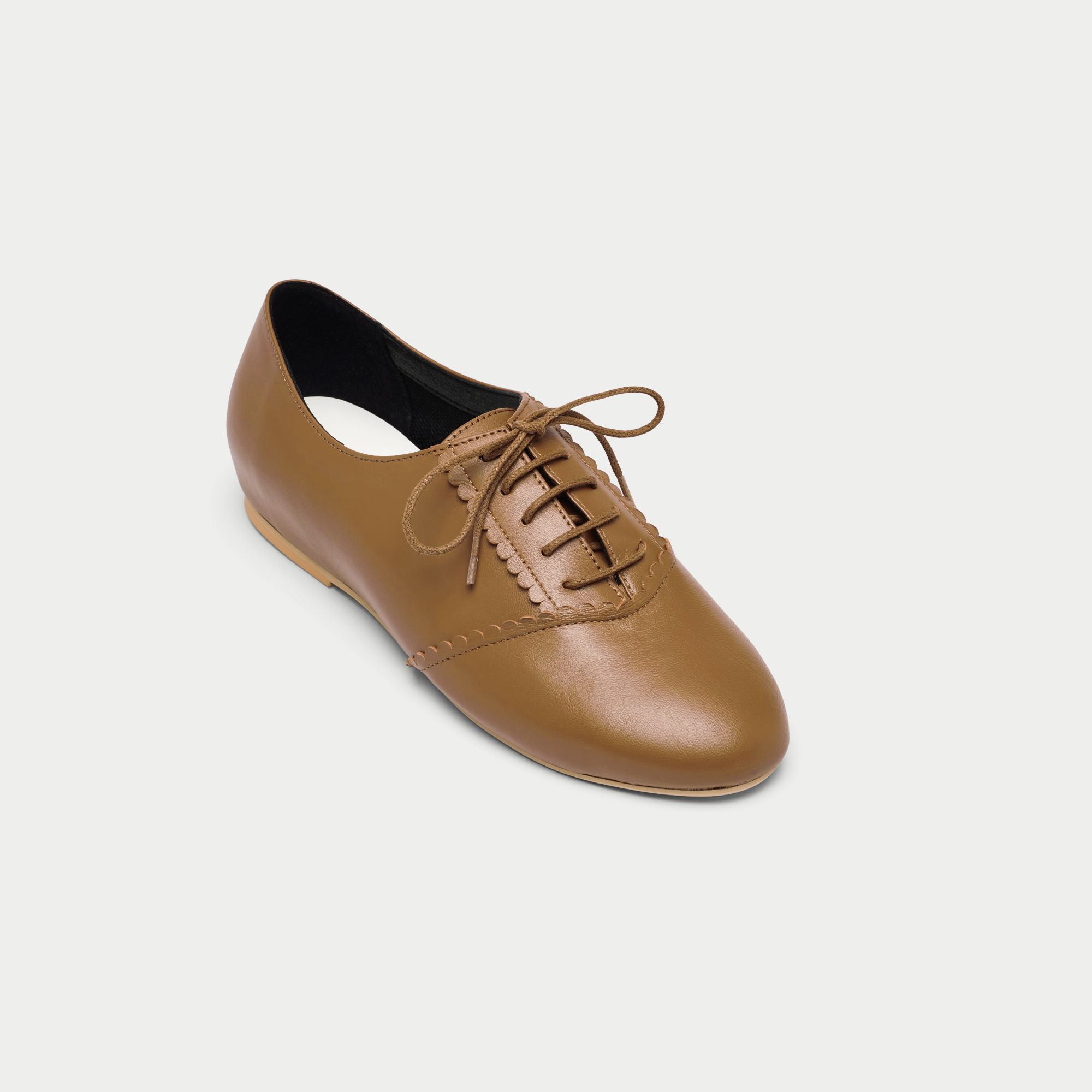Aster - Tan Leather Brogues