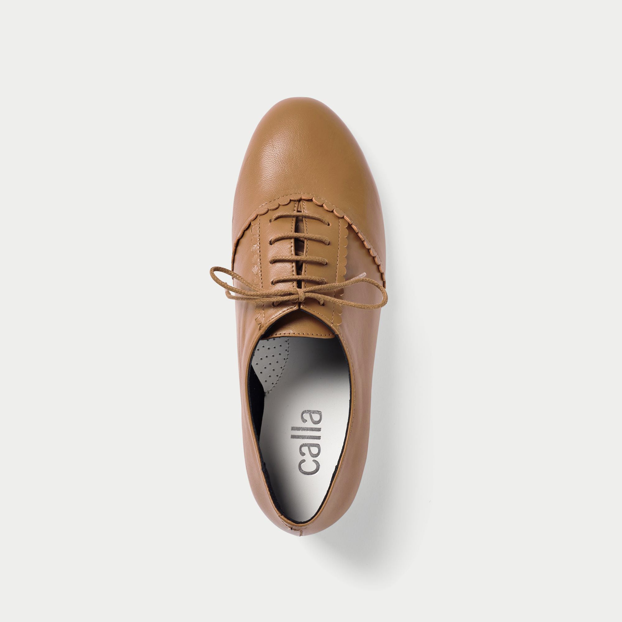 Aster - Tan Leather Brogues